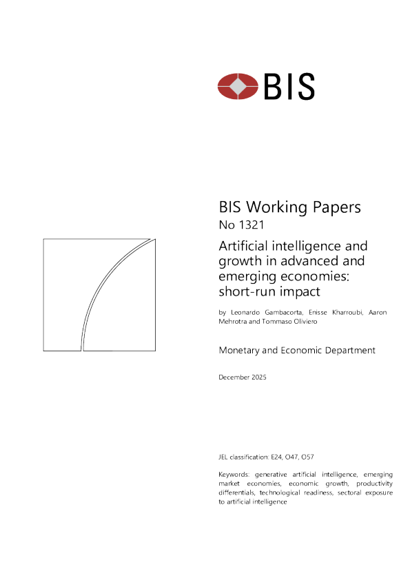 人工智能与发达和新兴经济体的增长：短期影响（英）