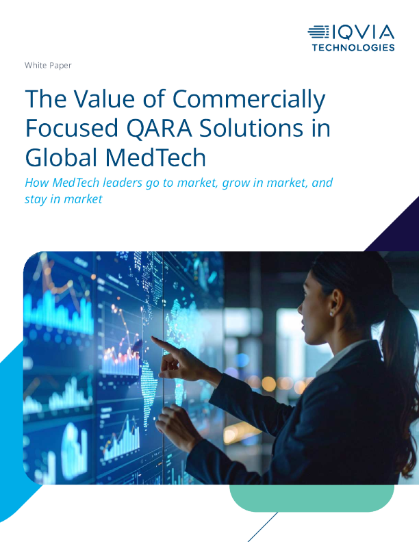 以商业为重点的QARA解决方案在全球医疗技术中的价值