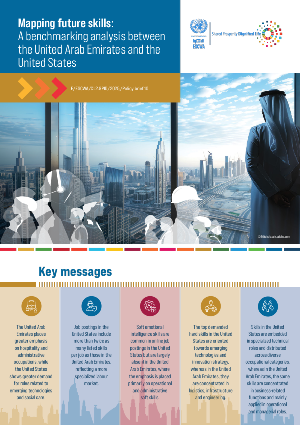 绘制未来技能：阿拉伯联合酋长国与美国之间的基准分析