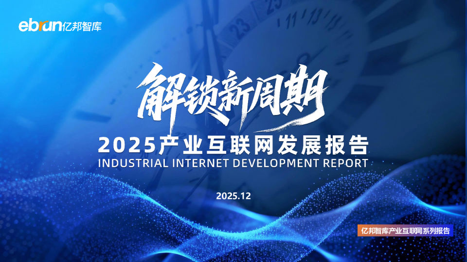 2025产业互联网发展报告