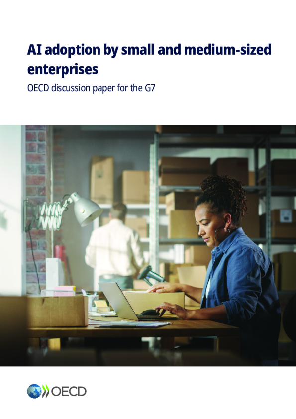 中小企业人工智能采用情况