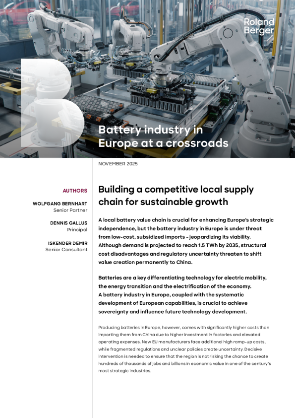 欧洲电池制造业未来的两种展望