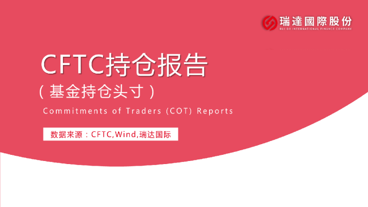 CFTC持仓报告(基金持仓)