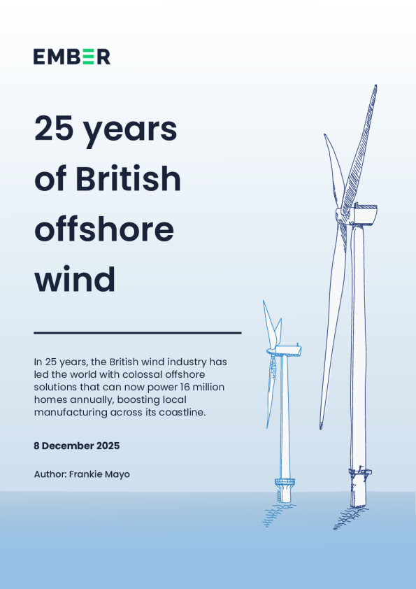 英国海上风电25年