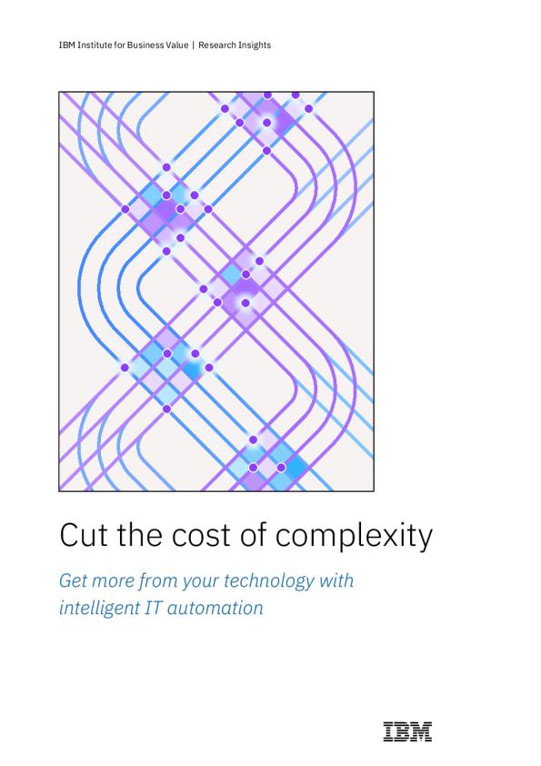 降低复杂性成本_通过智能IT自动化从您的技术中获得更多(英)2025