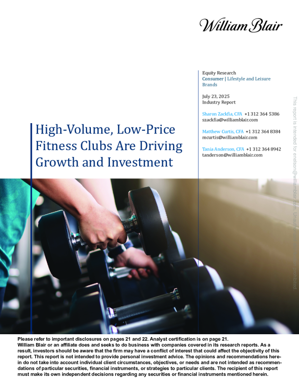 健身俱乐部会员的代际转变