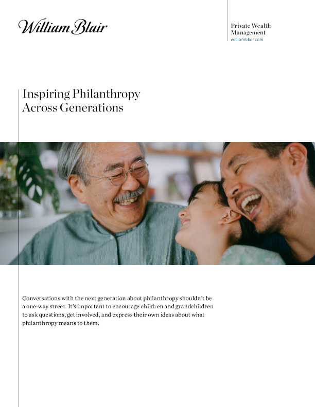 激励几代人的慈善事业