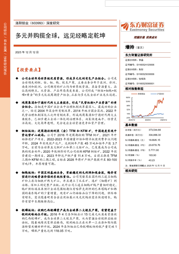 多元并购揽全球,远见经略定乾坤-深度研究
