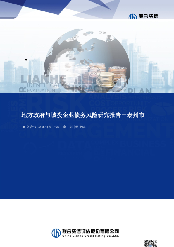地方政府与城投企业债务风险研究报告－泰州市