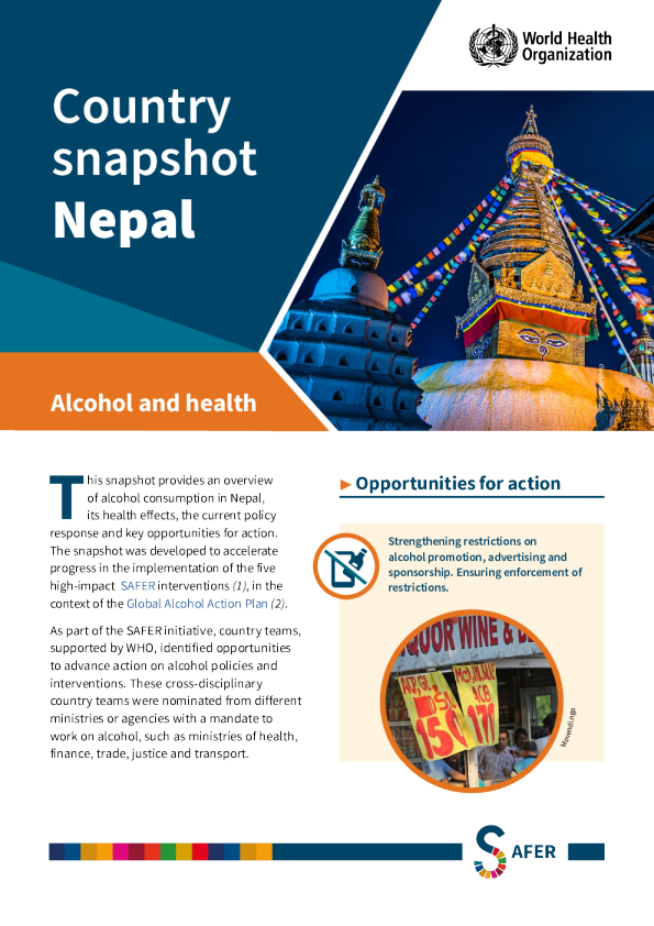 酒精与健康的国家快照：尼泊尔