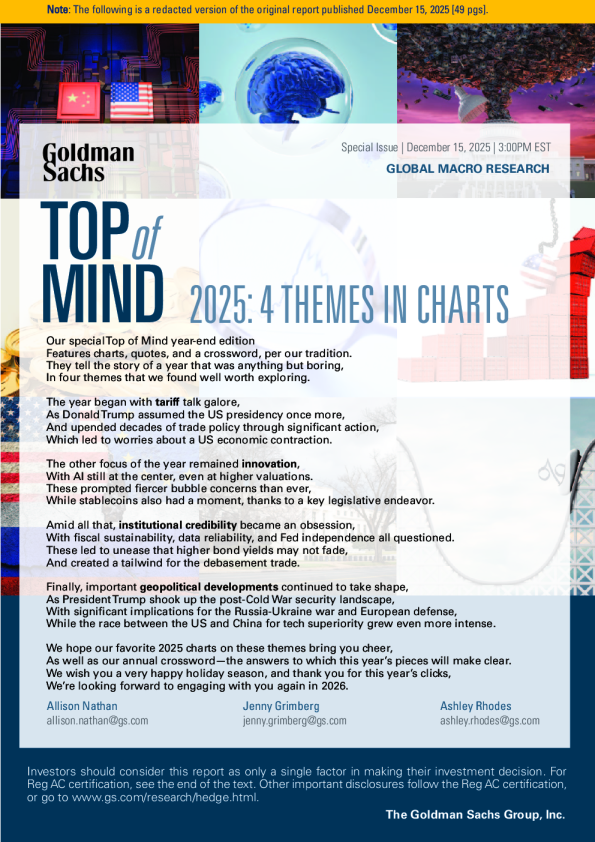 2025：图表中的4个主题