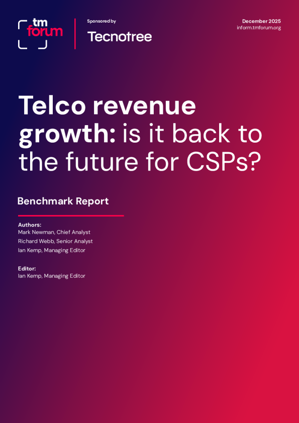 电信收入增长：通信服务提供商是否正在‘重返未来’？基准报告