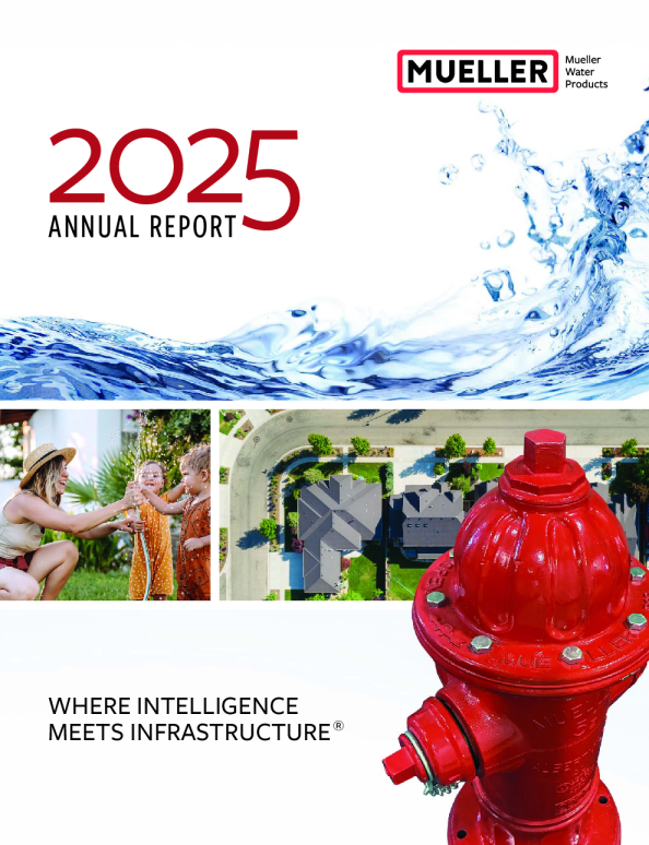 Mueller Water Products Inc 2024年度报告