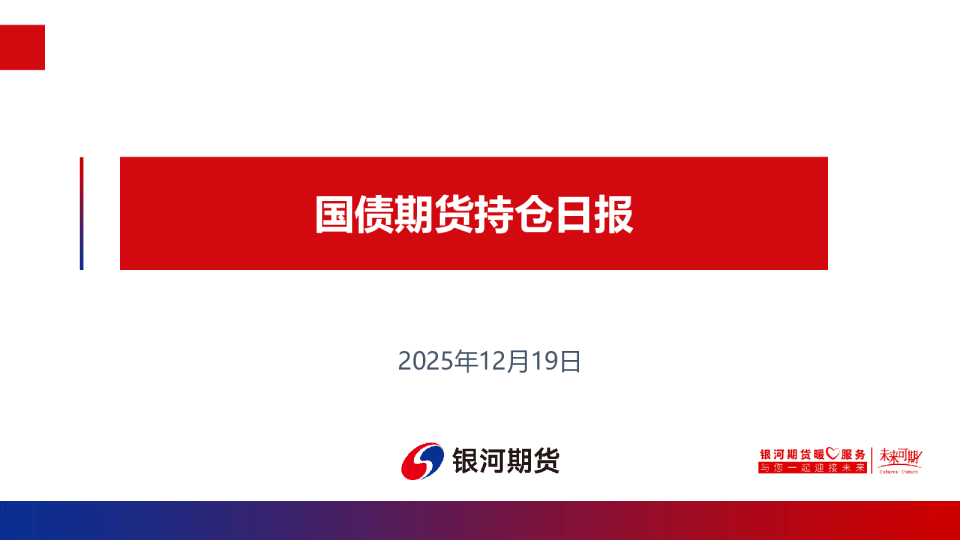 国债期货持仓日报