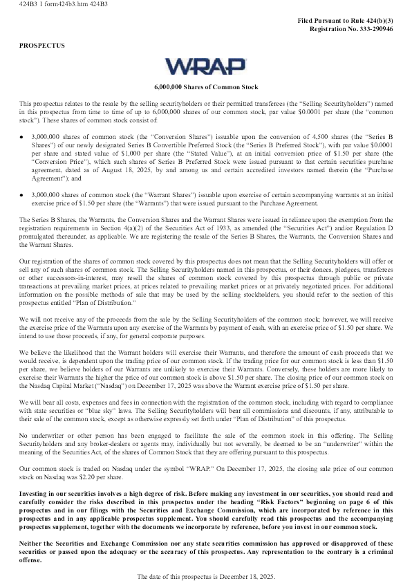 环技术公司美股招股说明书(2025-12-22版)