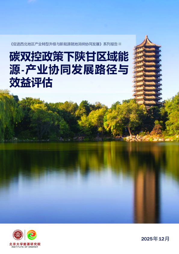 碳双控政策下陕甘区域能源-产业协同发展路径与效益评估