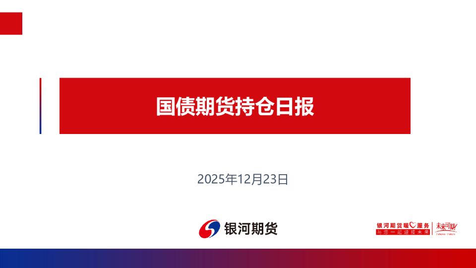 国债期货持仓日报