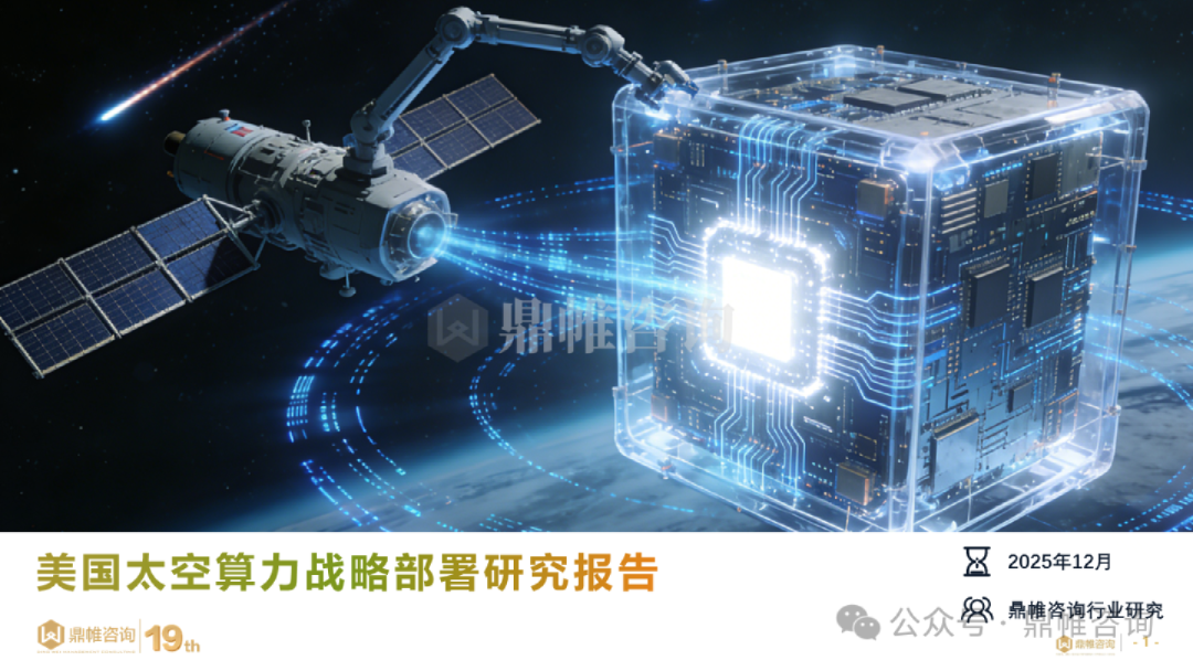 美国太空算力战略部署研究报告