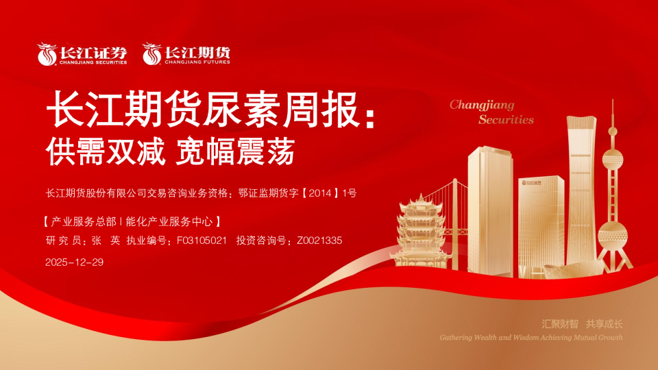 尿素周报：供需双减 宽幅震荡