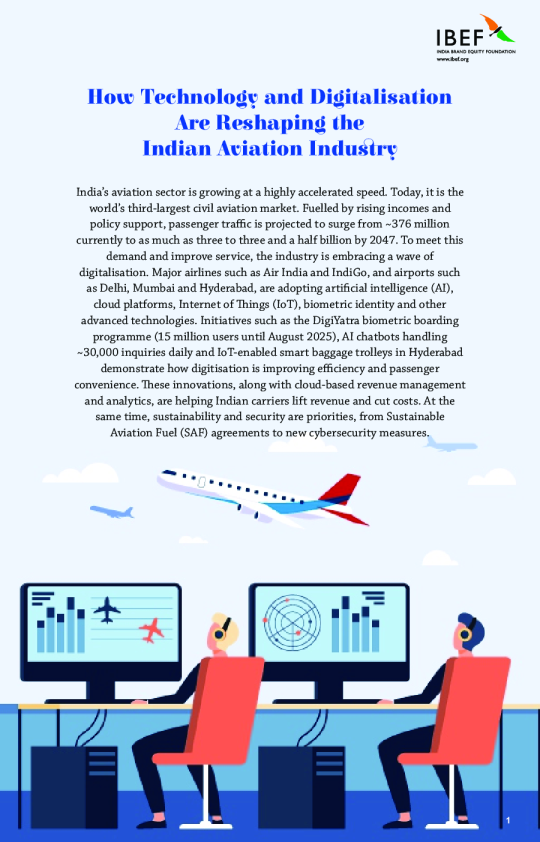 技术和数字化如何重塑印度航空业