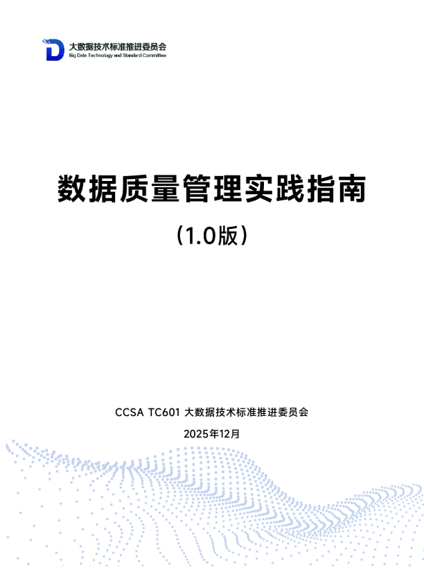 数据质量管理实践指南（1.0版）