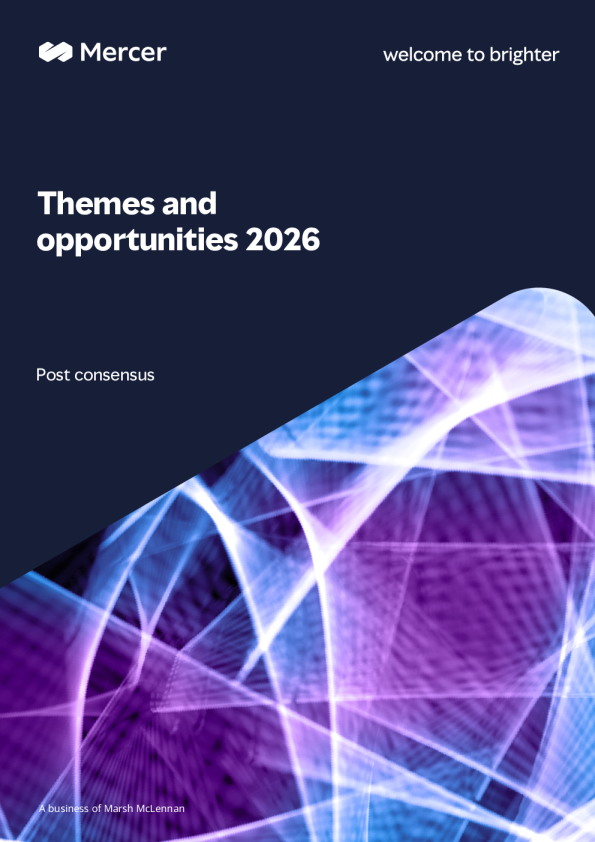 2026年全球投资展望报告:主题与机遇