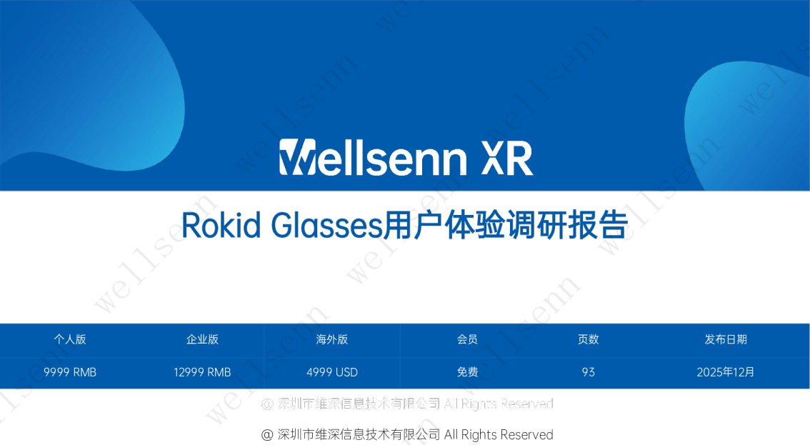 Rokid Glasses用户体验调研报告