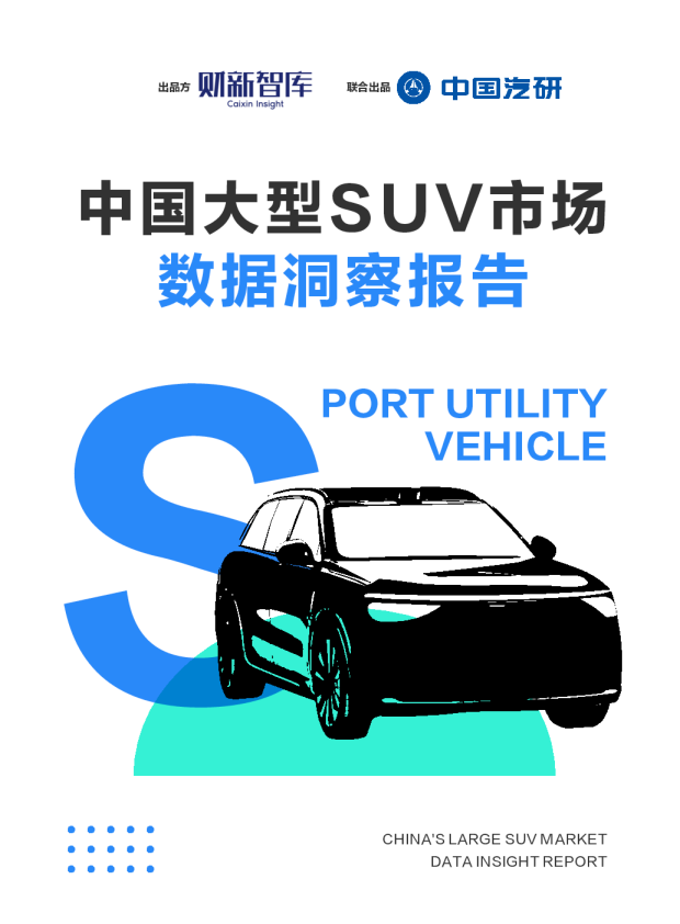 中国大型SUV市场数据洞察报告