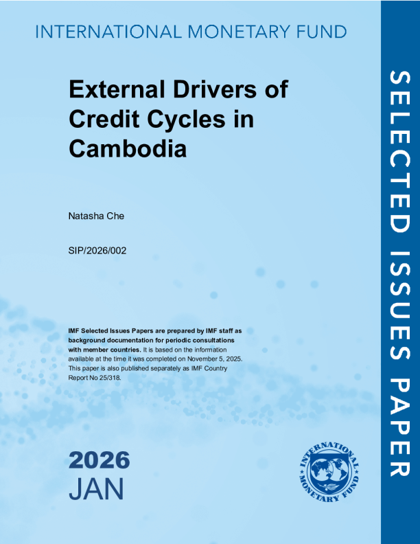 柬埔寨信贷周期的外部驱动因素（英）