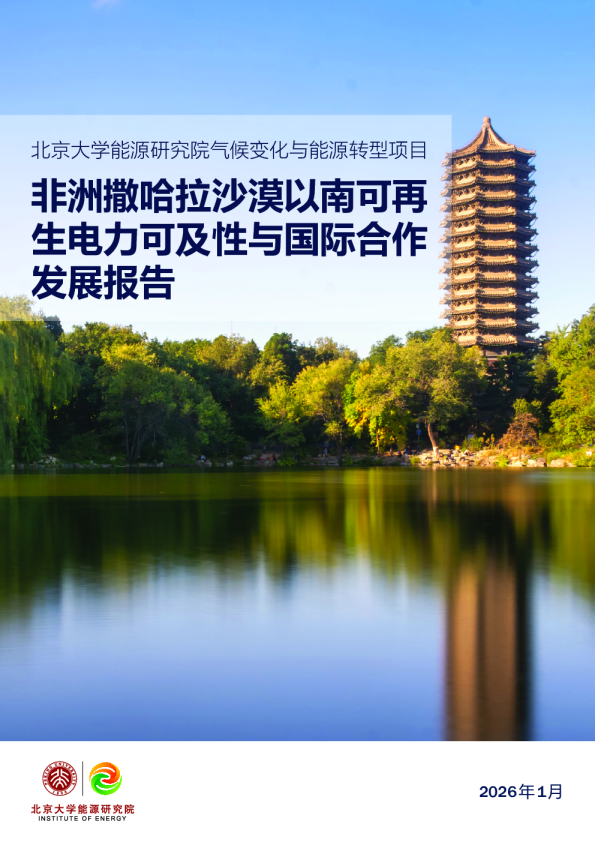 非洲撒哈拉沙漠以南可再生电力可及性与国际合作发展报告