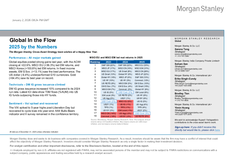 全球资金流向：2025年数据盘点（英）