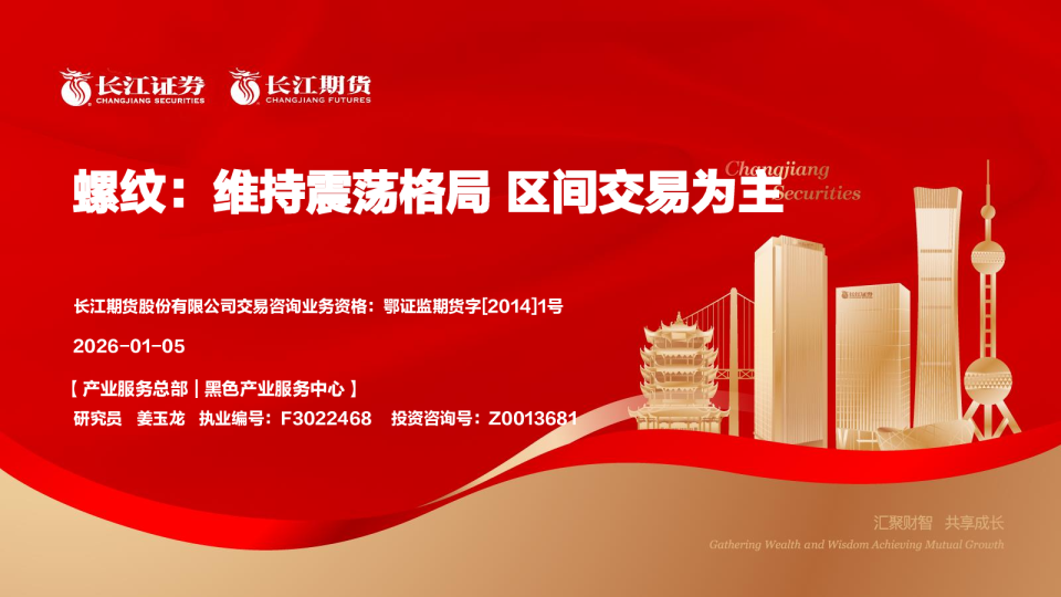 螺纹：维持震荡格局区间交易为主