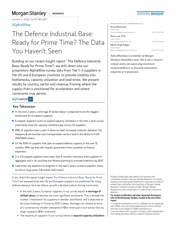 国防工业基础：全面崛起在即？你未曾见过的核心数据