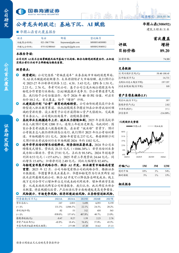 公考龙头的跃迁基地下沉、AI赋能