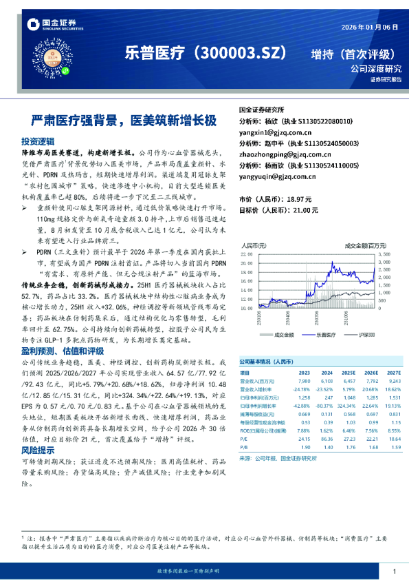 严肃医疗强背景,医美筑新增长极