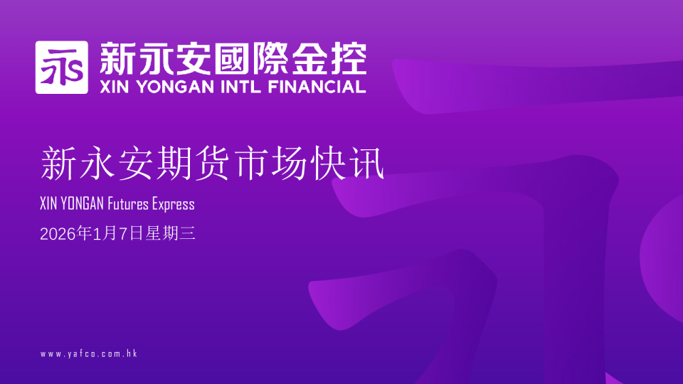 新永安期货市场快讯