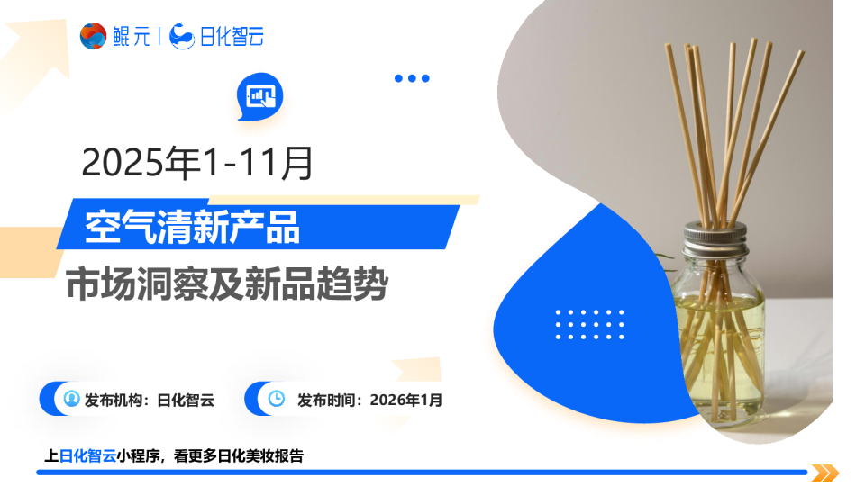 2025年1-11月空气清新产品市场洞察及新品趋势