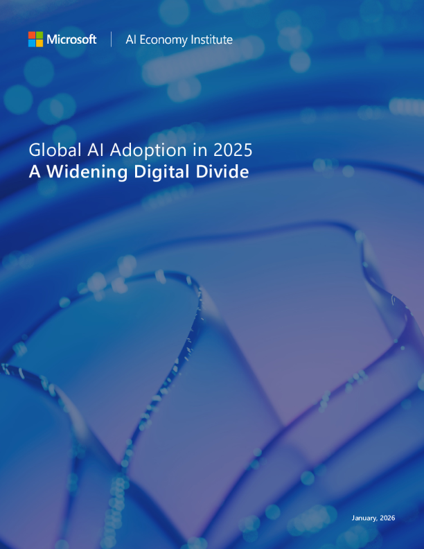2025年全球人工智能应用：日益扩大的数字鸿沟