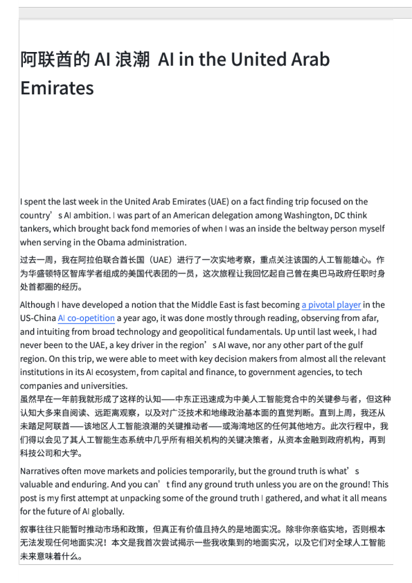 阿联酋的AI浪潮