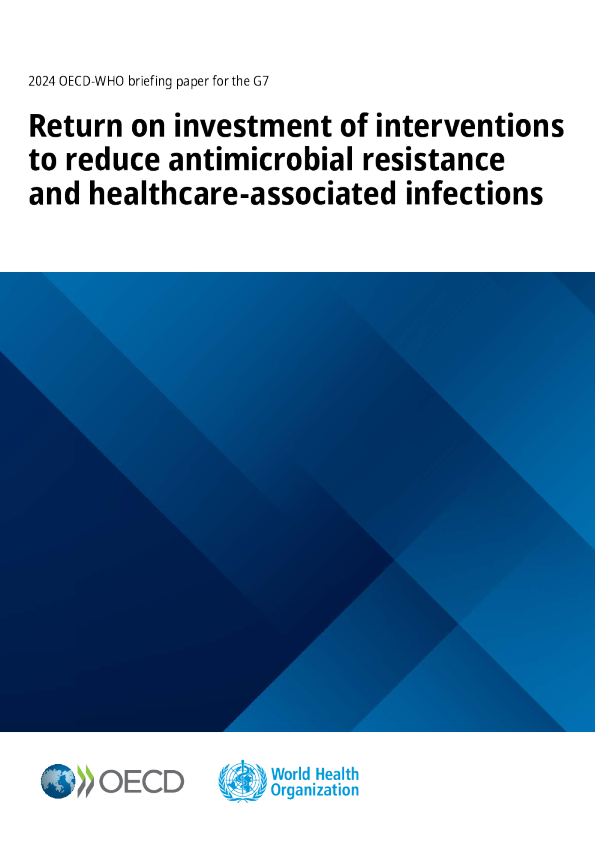 减少抗菌素耐药性和医疗相关感染的干预措施的投资回报