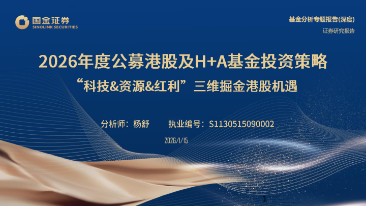 基金分析专题报告（深度）