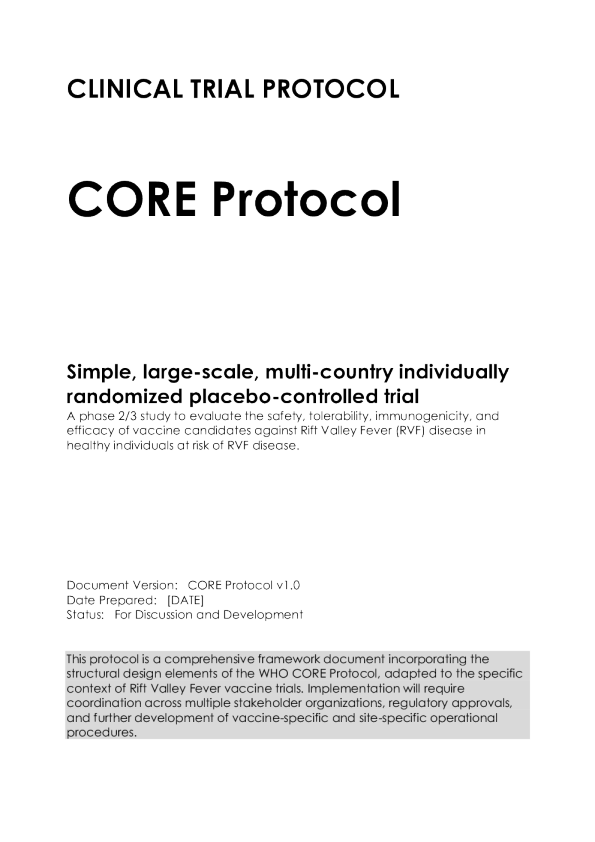 裂谷热核心方案