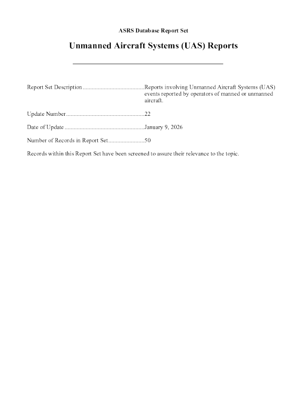 2025无人机系统（UAS）：安全操作的挑战与监管对策