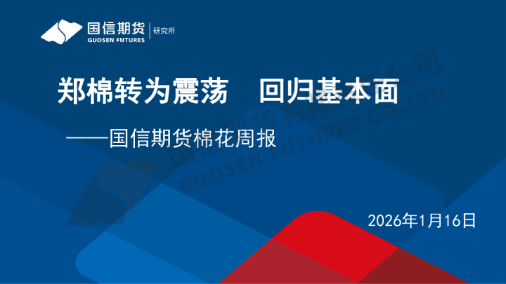 棉花周报：郑棉转为震荡 回归基本面