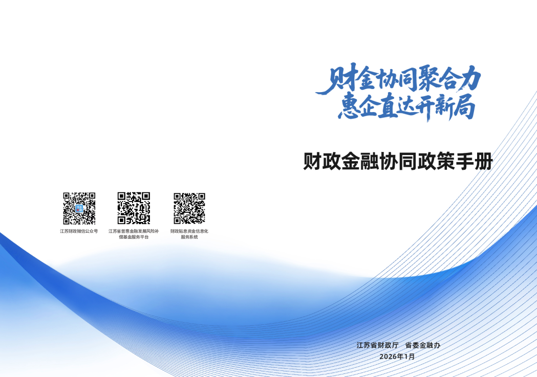 财政金融协同政策手册