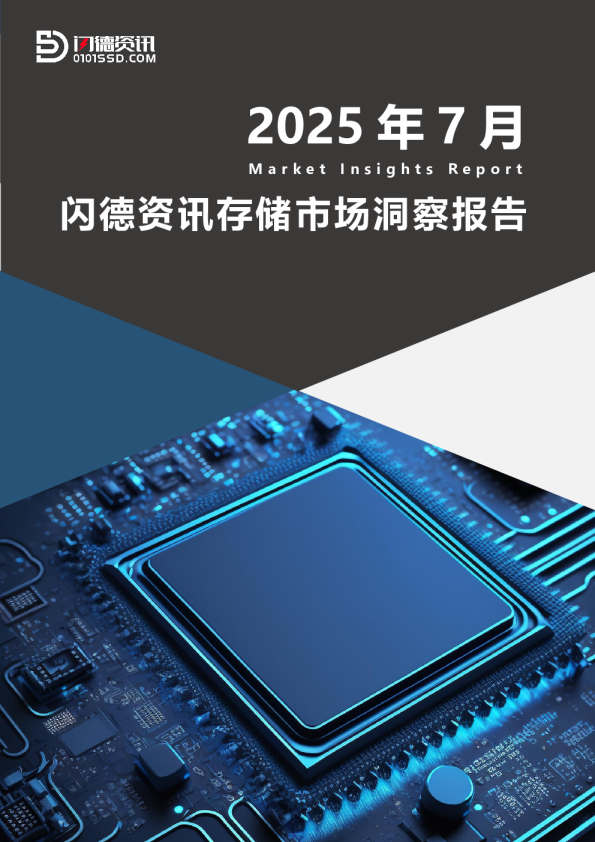 闪德资讯存储市场洞察报告 2025年7月
