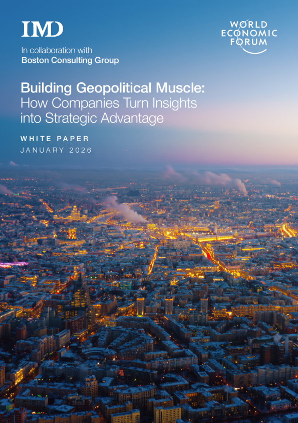 构建地缘政治实力：企业如何将洞察力转化为战略优势