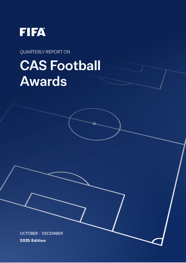 国际足联季度报告CAS-2025年10月至10月版