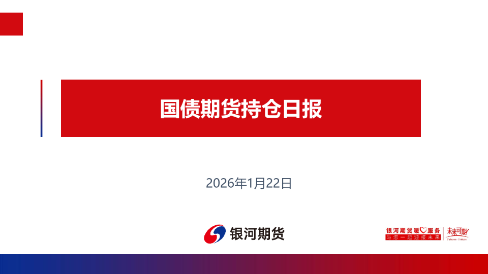 国债期货持仓日报