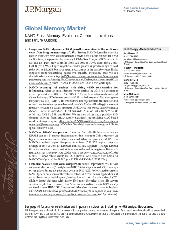 全球存储市场：NAND闪存的演变、当前创新与未来展望